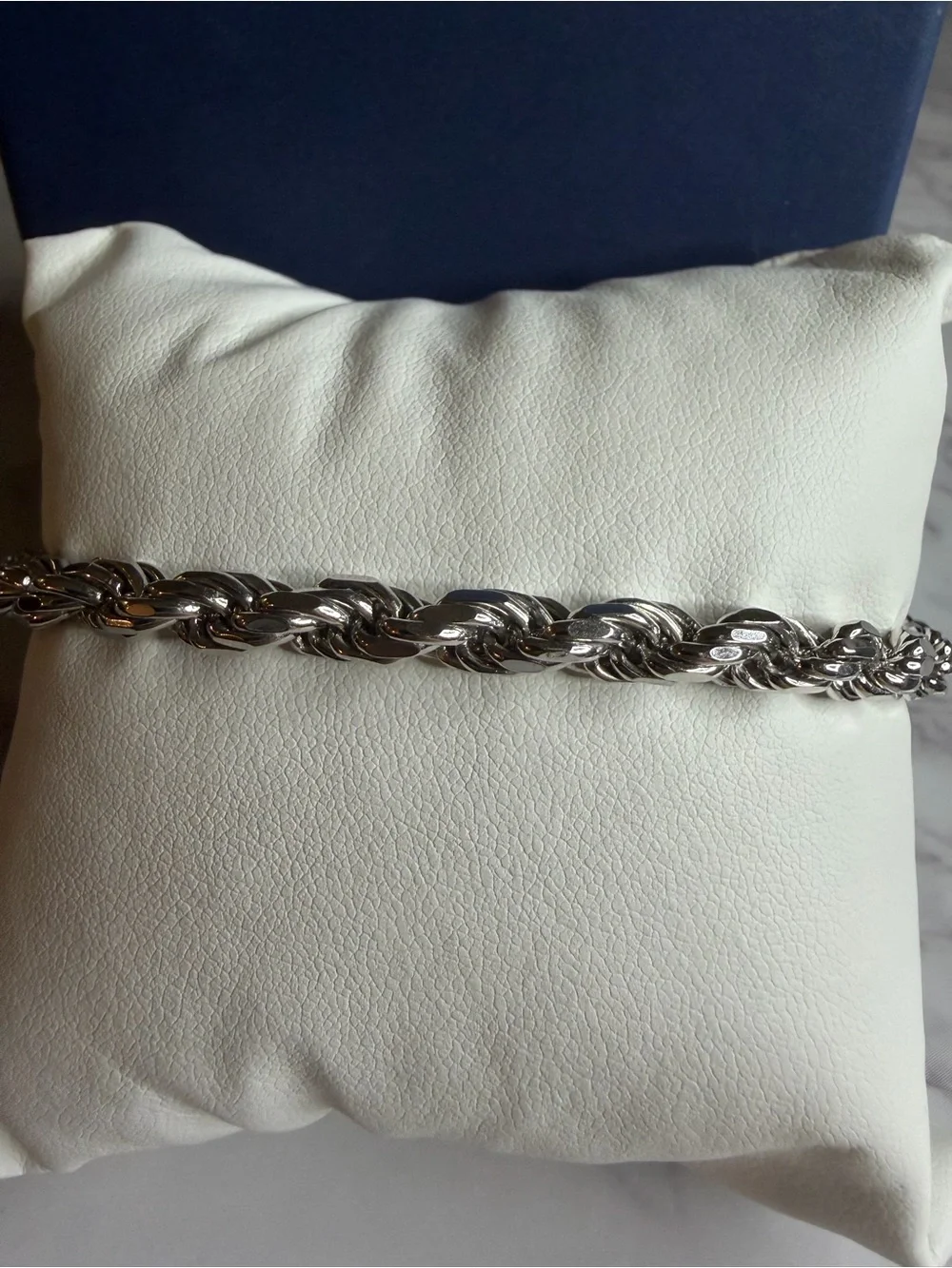 925 Sterling Silver Rope Bracelet
